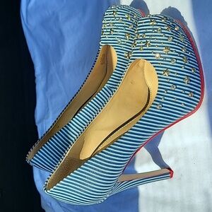 Gianni Bini High Heel Pumps will be great for the 4th of July. Turn heads!